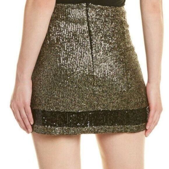 WILDFOX Sequin Daredevil Mini Skirt NWT - Picture 6 of 6